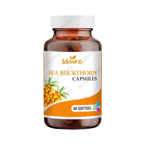 Herbal Medicine Sea Buckthorn Capsule Packaging Size Capsules At