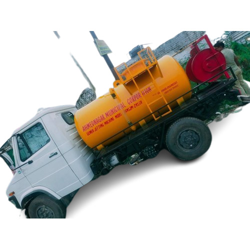 Four Wheel Type Tempo Chassis Mounted Sewer Jetting Machine Ltr