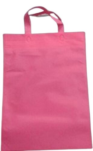 Premium Grade Best Red Loop Handle Plain Non Woven Eco Friendly Rice