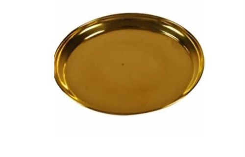 Leak Proof And Scratch Resistance Unbreakable Round Brass Plate At Best