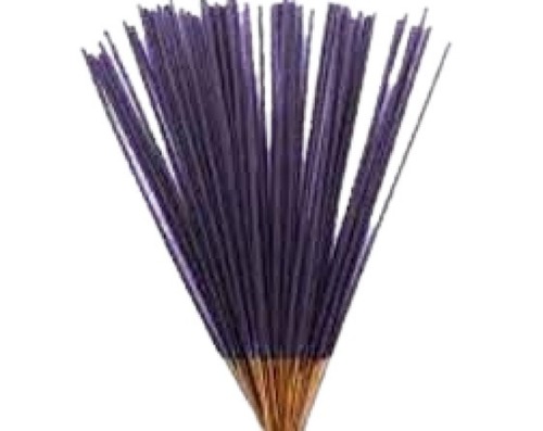 100 Natural Bamboo Indian Style Rouns Shape Purple Lavender Fragrance