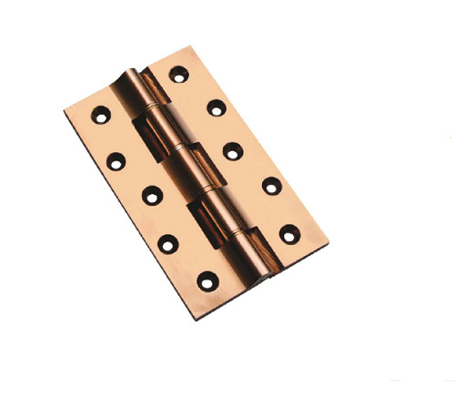 125x31x3 Pvd Rose Gold Brass Door Hinges Application Cabinet Fittings