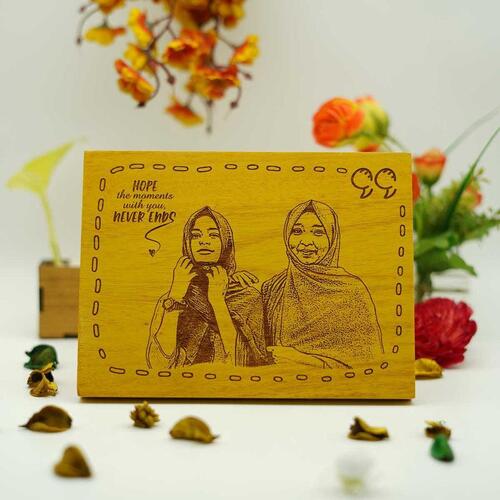 Customized Photo Carved Wooden Plaque At Best Price In CITY