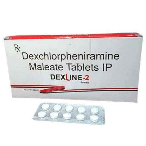 Dexline 2Mg Dexchlorpheniramine Maleate Tablets Expiration Date 24