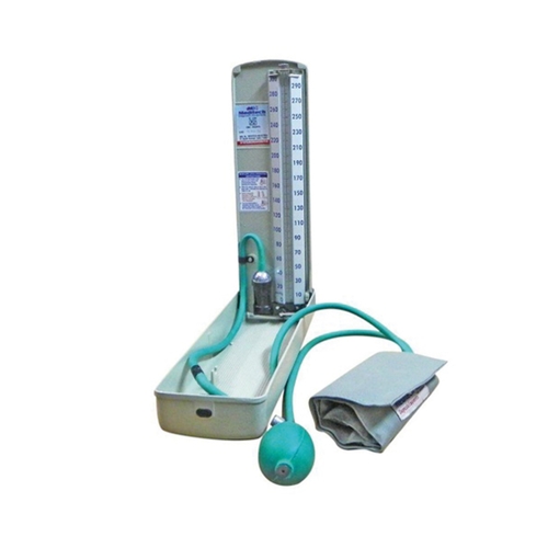 Inflatable Rubber Cuff Sphygmomanometer Mercurial For Blood Pressure