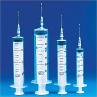 Plastic Disposable Medical Syringes