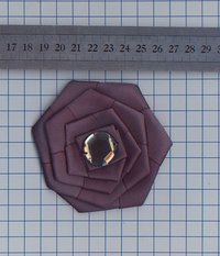 Flower Design Garment Brooch