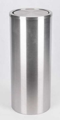 Big Capacity Durable Stainless Steel Trash Bin With Swing Lid