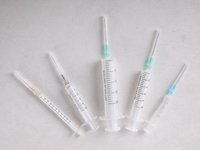 Disposable Two-Parts Syringe