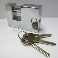 Steel Padlock With Chrome Plated (BSU)