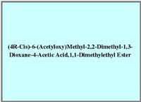 (4r-Cis)-6-(Acetyloxy)Methyl-2,2-Dimethyl-1,3-Dioxane-4-Acetic Acid,1,1-Dimethylethyl Ester
