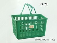 Colorful Supermarket Shopping Basket Mould
