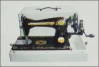 Sewing Machine Head with Handle and Plastic Base Cover