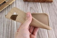 Leather Back Case PU With Wood Pattern for Samsung Galaxy S6