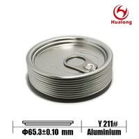 Easy Open Ends Y211# For Canned Fish And Fruit And Oil