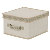Nonwoven Fabric Foldable Storage Basket Clothing Bin with covers