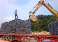 8*10 Hot Dipped Galvanized Gabion Box / Stone Gabion Basket / Gabion Wire Mesh