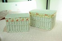 Aquare Wicker Storage Basket