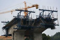 Cantilever Forming Traveler Hanging Basket For Continuous Beam Concrete Bridge