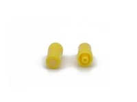 Medical Yellow Heparin Cap Male Luer Lock Connector