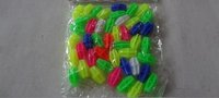 Colorful Plastic Bicycle Spoke Beads