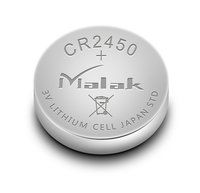 3V High Capacity CR2450 lithium button cell battery