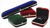 Custom Handmade Luxury PU Leather Flocking Jewelry Packaging Box