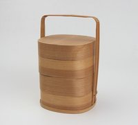 Cheap Woven Round Bamboo Basket