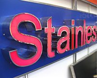 Steel LED Letter