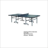 TB-201 One-Folded Portable Table Tennis Table
