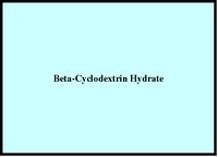 Beta-Cyclodextrin Hydrate