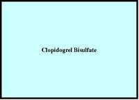 Clopidogrel Bisulfate