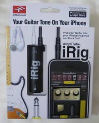 iRig Guitar to iPhone iPad iPod Audio Interface