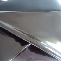 Shining PU Shoe Leather