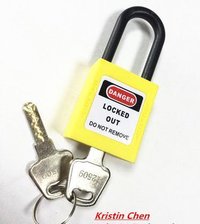 BO-G11 38mm Short Nylon Shackle Padlock (Non-Conductive)