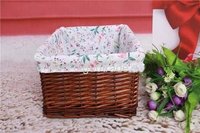 Handmade Storage Basket With Lining