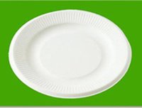 Sugarcane Pulp Round Plate