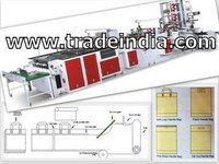 Fully Automatic Plastic Handle Bag Making Machine