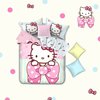 Reliable 100% Cotton Children Cartoon 3PC Cotton Bed Sets