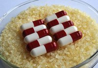 Halal Empty Hard Gelatin Capsule Scarlet And White 0
