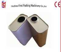 4l Oil Rectangular Tin Can Making Line