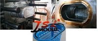 Customized Injection Plastic Shopping Basket Mold