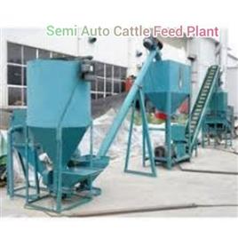 100 Kghr Semi Automatic Cattle Feed Plant Usage Application Cattle