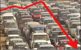 car sales down