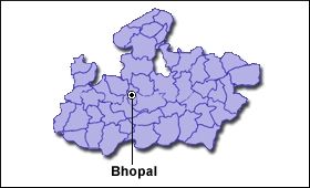 Madhya Pradesh map 