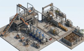 Coconut Processing Machinery and Agricultural Waste Processing Equipment