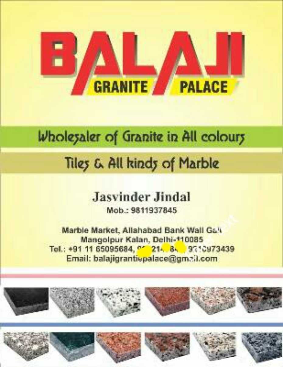 BALAJI GRANITE PALACE