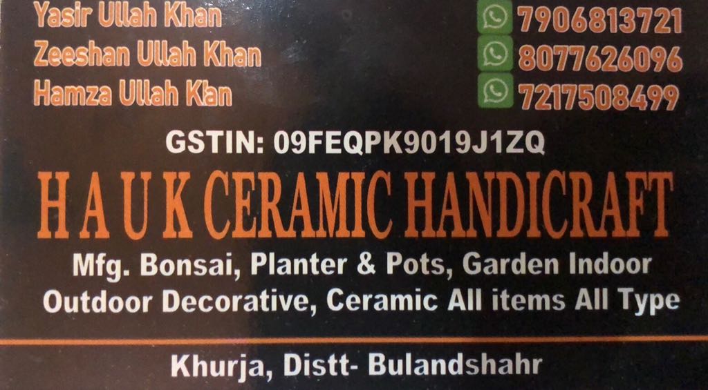 H.A.U.K Ceramic Handicraft