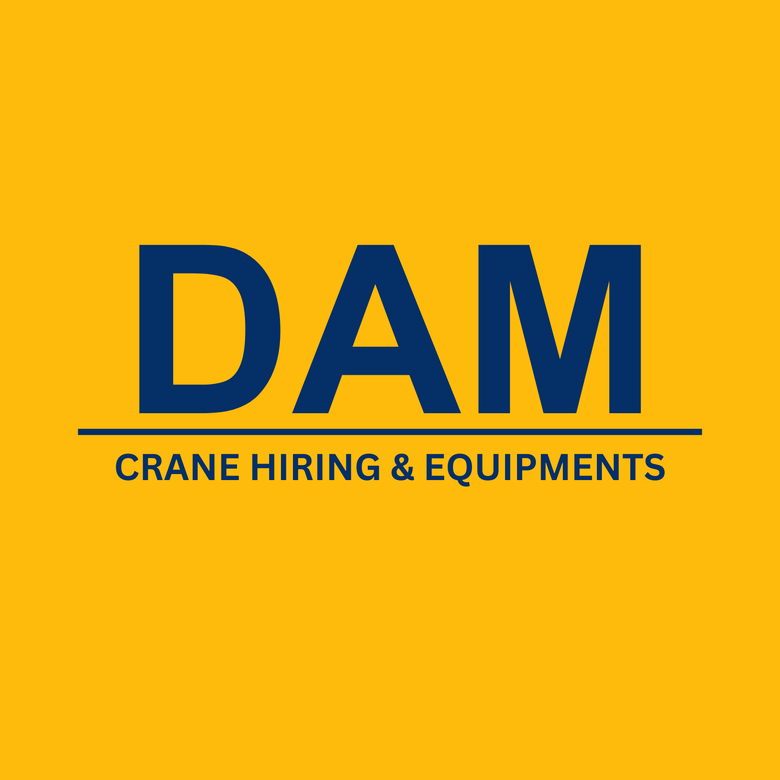 Dam Crane Hiring & Equipments