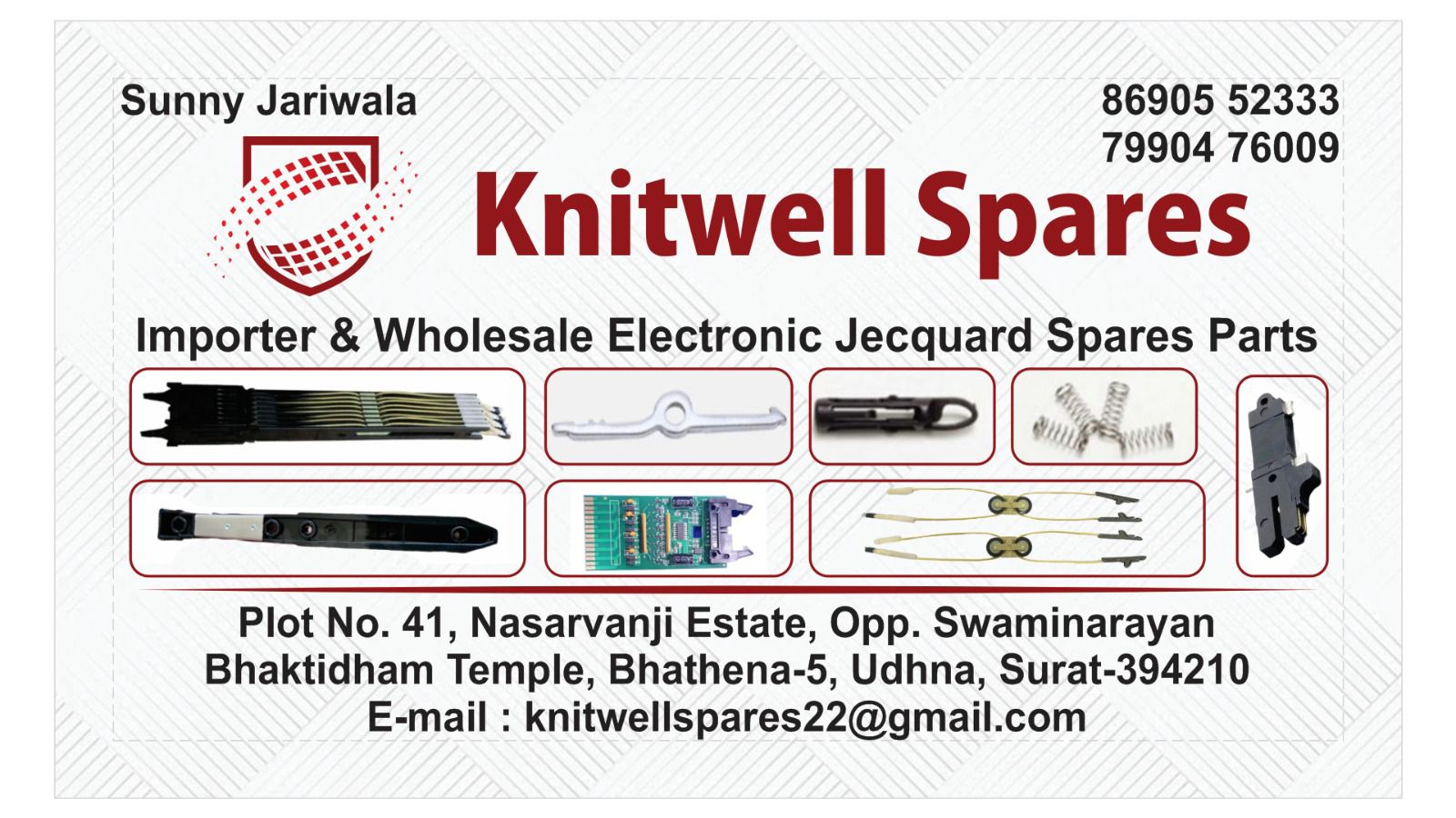 KNITWELL SPARES